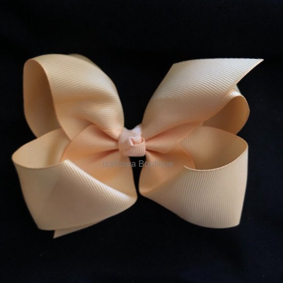 Bundle of (6) 4" Bows - 3 sets of Pigtails  B8205  Handmade NWT Boutique - Picture 3 of 4